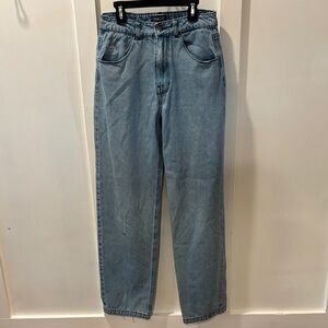 Lurking Class Jeans Sz 2 100% Cotton Light Wash Blue Pants Bottoms Distressed